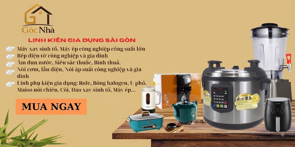 linh kiện đồ gia dụng chính hãng